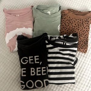 Kids toddler t shirts bundle